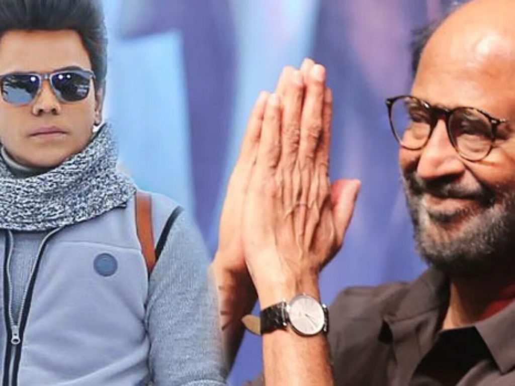 ஸ்டைலில் ரஜினிக்கே டப் கொடுக்கும் லெஜெண்ட் சரவணா.. சூப்பர் ஸ்டாருடன் பேச்சுவார்த்தை நடத்தும் புகைப்படம்