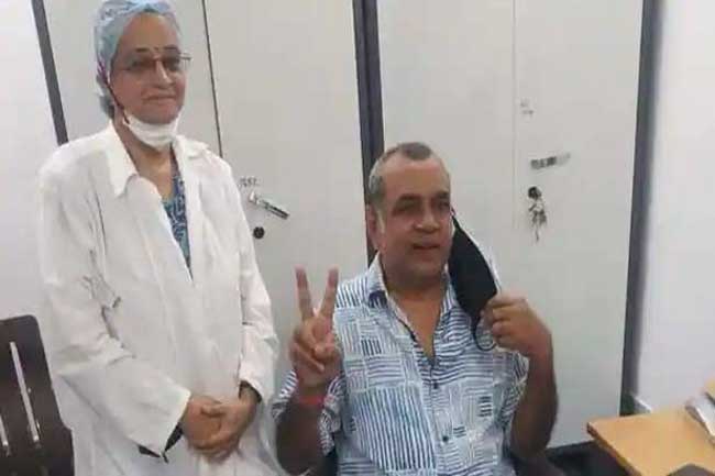 தடுப்பூசி போட்ட நடிகருக்கு கொரோனா!