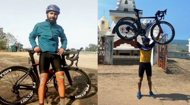 காஷ்மீர் முதல் கன்னியாகுமரி வரை சைக்கிள் பயணம்: உலக சாதனையை முறியடித்த இளைஞர்! எத்தனை நாட்களில் தெரியுமா?