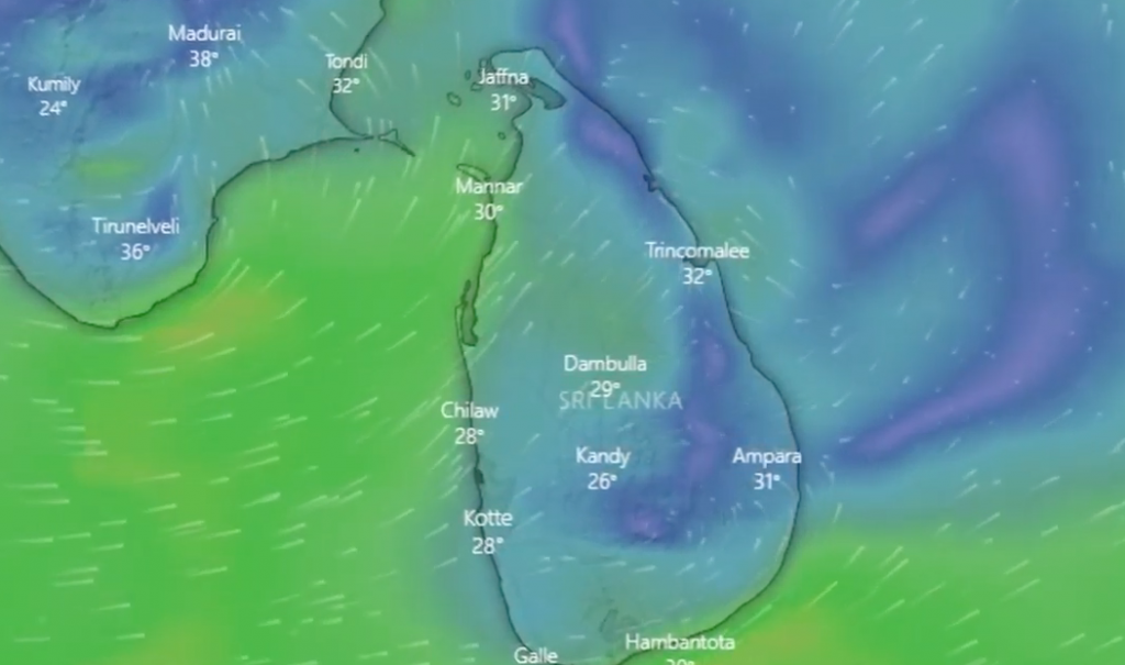 நாட்டில் தென்மேற்கு பருவப் பெயர்ச்சி நிலைமை தொடர்ந்தும் இயங்குநிலையில் உள்ளதாக வளிமண்டலவியல் திணைக்களம் தெரிவித்துள்ளது.
