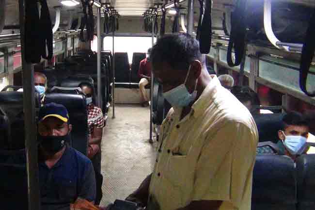 50 நாட்குளுக்கு பின் மாகாணங்களுக்கிடையிலான போக்குவரத்து ஆரம்பம்