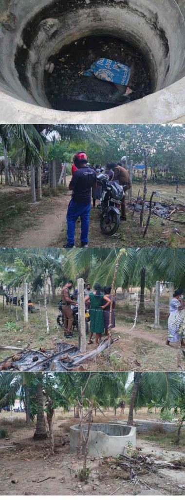 கிளிநொச்சியில் பாழடைந்த கிணற்றுக்குள் சடலம் மீட்பு!