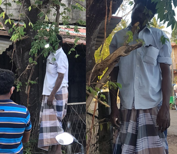 வவுனியாவில் வீதியில் உள்ள மரம் ஒன்றில் ஆணின் சடலம் ஓன்று மீட்பு!