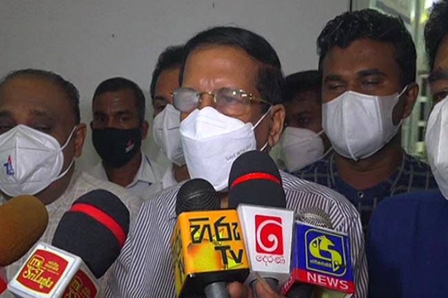 முன்னாள் ஜனாதிபதி அரசாங்கத்திடம் கோரிக்கை!