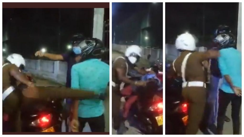 இளைஞர்கள் மீது தாக்குதல் நடத்திய பொலிஸ் அதிகாரி பணிநீக்கம்!