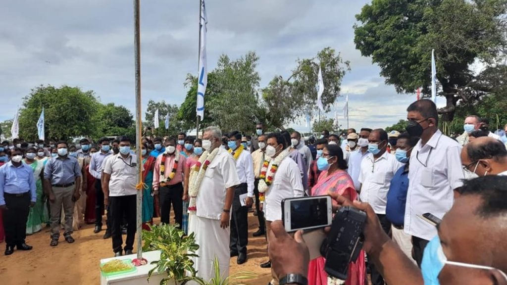முகமாலையில் கண்ணிவெடி அகற்றப்பட்ட பிரதேசம் மக்களிடம் கையளிக்கப்பட்டுள்ளது.