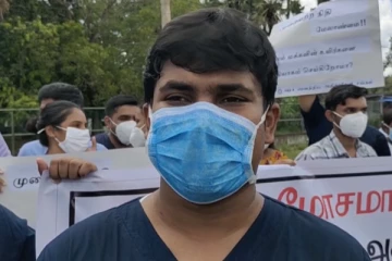 ஆர்ப்பாட்டத்திற்கு அரசாங்கமே 6 பஸ்களில் ஆட்களை அனுப்பியது!-Karihaalan news