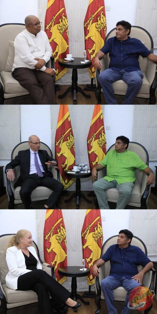 எதிர்க்கட்சி தலைவரின் முக்கிய சந்திப்புக்கள்-Karihaalan news