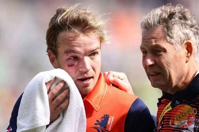 உலகக் கிண்ண தொடரில் இடம்பெற்ற எதிர்பாராத விபத்து-Karihaalan news