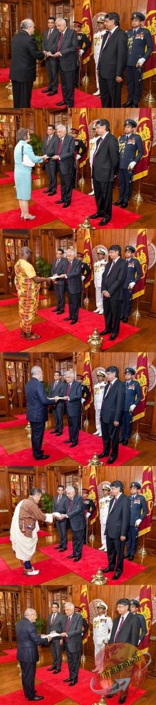 புதிய தூதுவர்களும் நற்சான்றிதழ்களும்-Karihaalan news