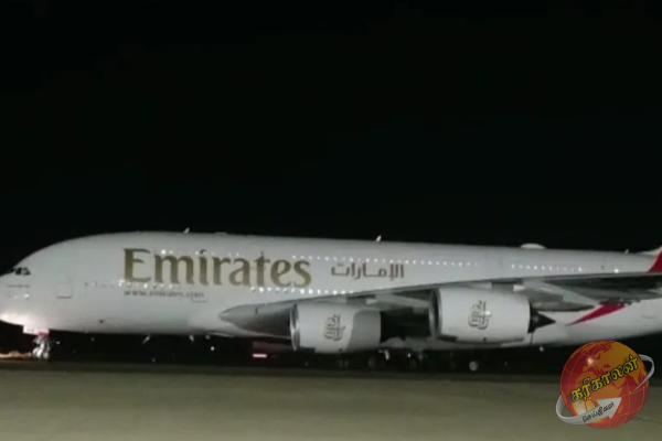 இலங்கைக்கு வந்த உலகின் மிகப் பெரிய பயணிகள் விமானம்-Karihaalan news