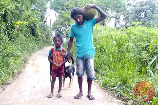 உறவினர் வீட்டுக்கு மதிய உணவுக்கு சென்ற பிரமுகரால் பட்டினியில் வாடிய வறிய குடும்பம்!