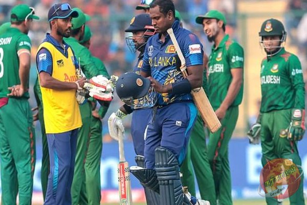 சர்வதேச கிரிக்கெட்டில் முதன்முறை: இலங்கை கிரிக்கெட் அணி வீரருக்கு நடந்த சர்ச்சை சம்பவம்!