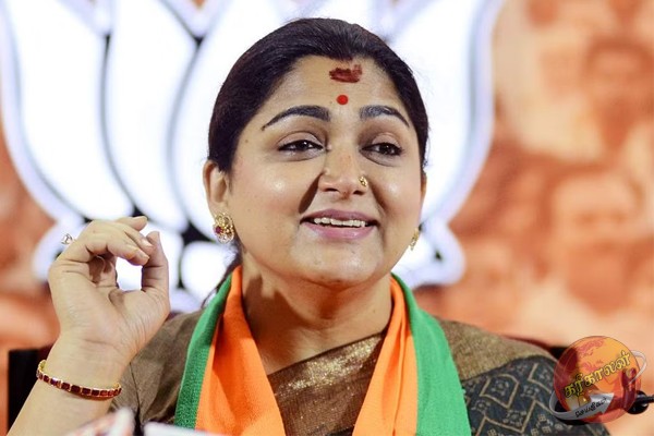 குஷ்பு யாழ் முற்ற வெளிக்கு வர மாட்டார்..