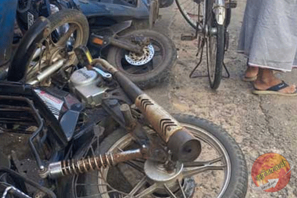 பேருந்து மோதியதில் சிறுமி உட்பட மூவர் காயம்; ஆபத்தான நிலையில் பெண்