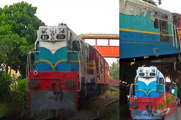 கொழும்பில் இயக்கப்படும் சுனாமி புகையிரதம்