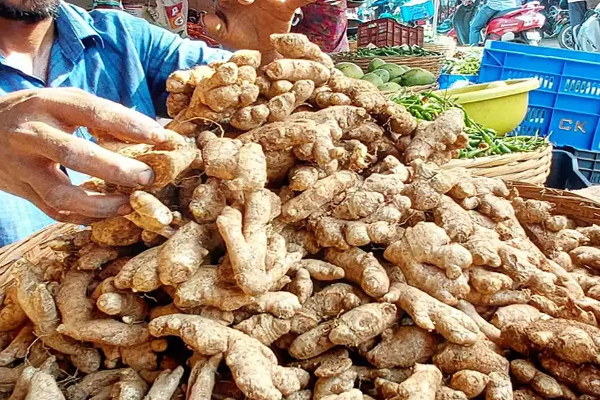 இஞ்சி உட்பட மரக்கறிகளின் விலை அதிகரிப்பு