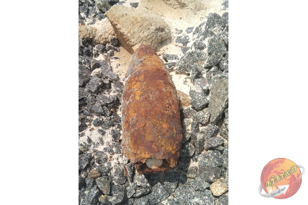 கிளிநொச்சியில் கண்டுபிடிக்கப்பட்ட RPG குண்டுகள்