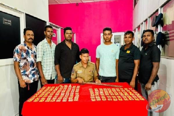 யாழ். குற்றதடுப்பு பிரிவினரால் போதைமாத்திரை மற்றும் வாள்களுடன் நால்வர் அதிரடிக் கைது