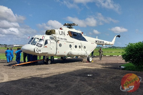 உலகின் மிகப் பெரிய சரக்கு விமானம் இலங்கையில்!