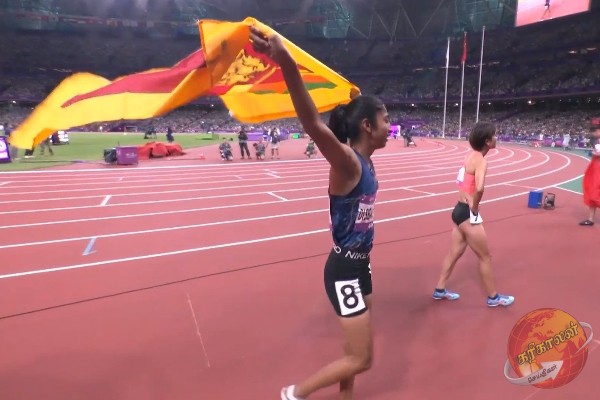 600 மீற்றர் ஓட்டப் போட்டியில் சாதனை படைத்த தருஷி