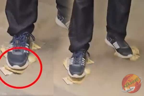 காசை காலால் மிதித்த தியாகி பிணையில் விடுவிப்பு