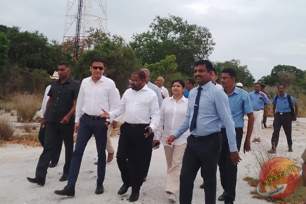 இராஜாங்க அமைச்சர் திலும் அமுனுகம வடக்கிற்கு விஜயம்