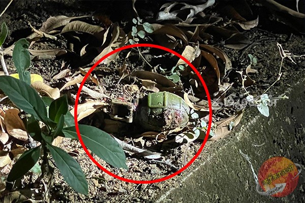 காத்தான்குடியில் குண்டு தாக்குதல் இடம்பெற்ற வீட்டிற்கு அருகில் கைக்குண்டு மீட்பு