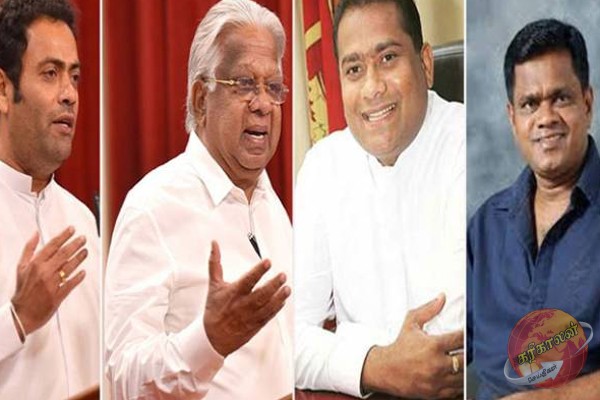 4 இராஜாங்க அமைச்சர்கள் பதவிலிருந்து அதிரடியாக நீக்கம்!
