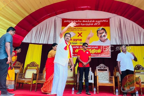 இரட்டை வேடம் போடும் மாவை! சஜித்திற்கு ஆதரவு என அறிக்கை – பொது வேட்பாளருக்கு பிரசாரம்