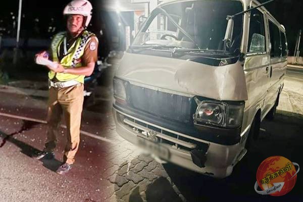 கோர விபத்தில் சிக்கி ஆபத்தான நிலையில் இளைஞன்: சாரதி தப்பியோட்டம்