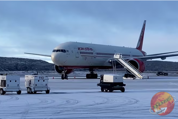 கனடாவில் அவசரமாக தரையிறக்கப்பட்ட எயார் இந்திய விமானம்