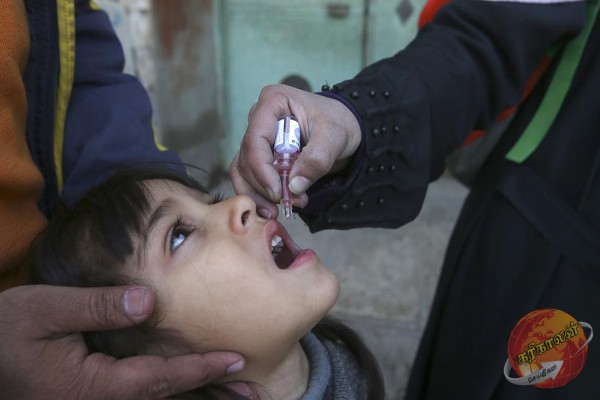 பாகிஸ்தானில் போலியோ தொற்றால் பாதிக்கப்பட்டவா்களின் எண்ணிக்கை 39ஆக அதிகரிப்பு