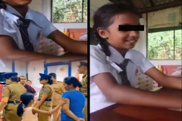 பாடசாலை மாணவி ஒருவரின் பரிதாப நிலை ; வைரலாகும் வீடியோ