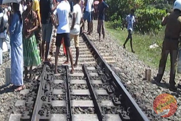 ரயிலில் பயணித்த பல்கலைக்கழக மாணவி தவறி விழுந்து படுகாயம்