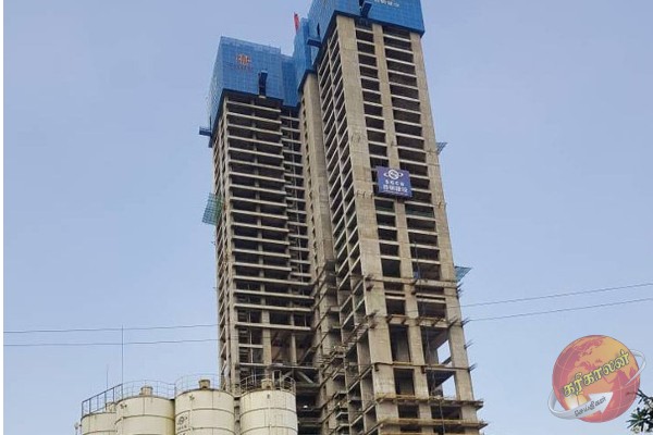 கொழும்பில் ஆபத்தாக மாறியுள்ள கட்டடம் – உயிர் அச்சத்தில் மக்கள்