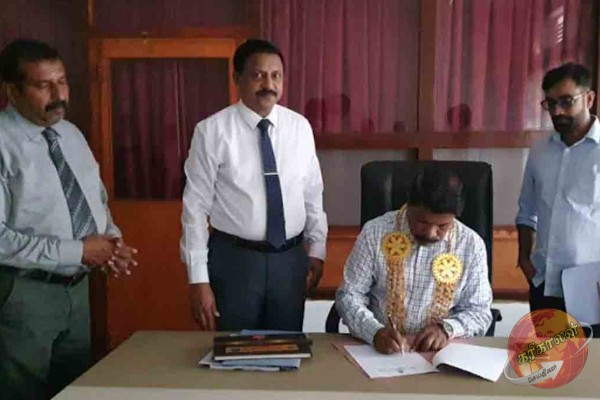 ஜனாதிபதி அனுர வழங்கிய நியமனம்; யாழில் பொறுப்பேற்றார் சந்திரசேகர்