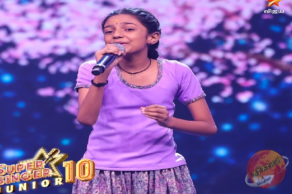சூப்பர் சிங்கர் ஜூனியரில் அசத்த வரும் யாழ்ப்பாண சிறுமி!