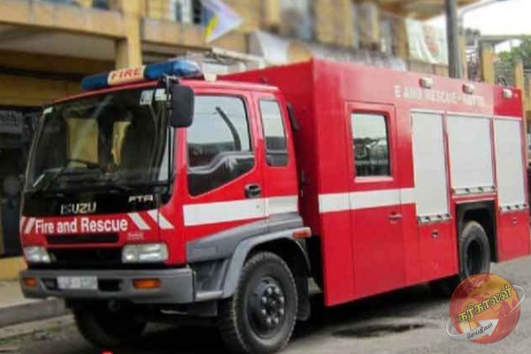 கொழும்பு உணவகம் ஒன்றில் தீப்பரவல்