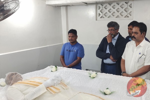 மாவை சேனாதிராஜாவின் இறுதிக் கிரியை தொடர்பான அறிவிப்பு