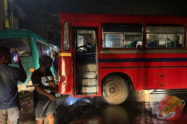 அதிகாலையில் கோர விபத்தில் சிக்கிய இ.போ.ச பேருந்து ; ஒருவர் பலி, பலர் படுகாயம்