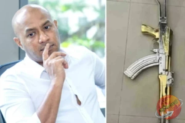 தங்க முலாம் பூசப்பட்ட துப்பாக்கி தொடர்பாக கைது செய்யப்பட்டு விளக்கமறியலில் வைக்கப்பட்டிருந்த முன்னாள் விவசாய அமைச்சர் துமிந்த திசாநாயக்கவை விடுதலை