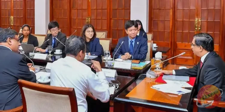 இலங்கையில் ஜப்பானிய முதலீட்டை விரிவுபடுத்துவது குறித்து ஆராய்வதற்காக இந்த ஜப்பானிய தூதுக் குழு வருகை தந்துள்ளது.