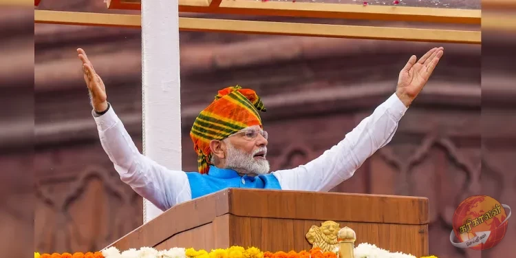 விண்வெளியில் இந்தியாவின் சொந்த ஆராய்ச்சி மையம் விரைவில் அமைக்கப்படும்” என பிரதமர் நரேந்திர மோடி