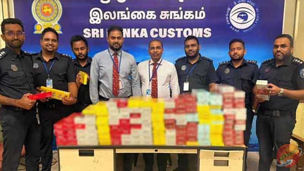 வௌிநாட்டு சிகரெட்டுக்களுடன் மூவர் கைது