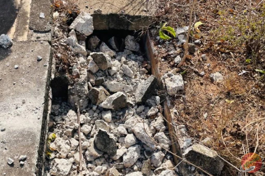 யாழ் கீரிமலை பகுதியில் விசமிகள் செயல்